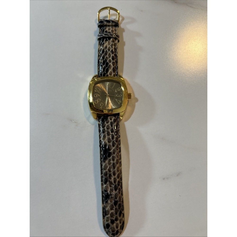 Joan Rivers Classics Snake Skin Watch Needs Battery